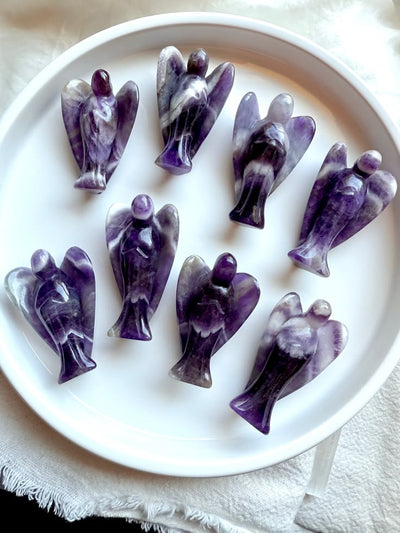 Amethyst Positive Energy Amplifying Angel