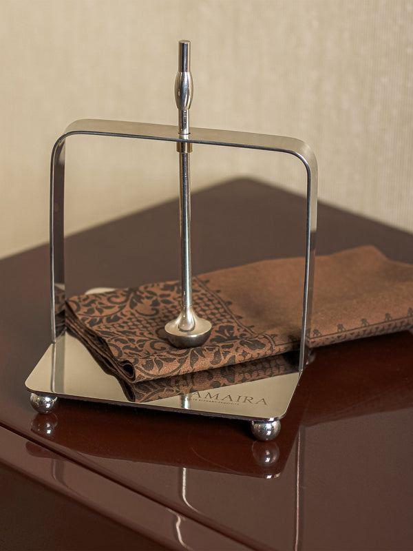 Droplet Napkin Holder - Silver