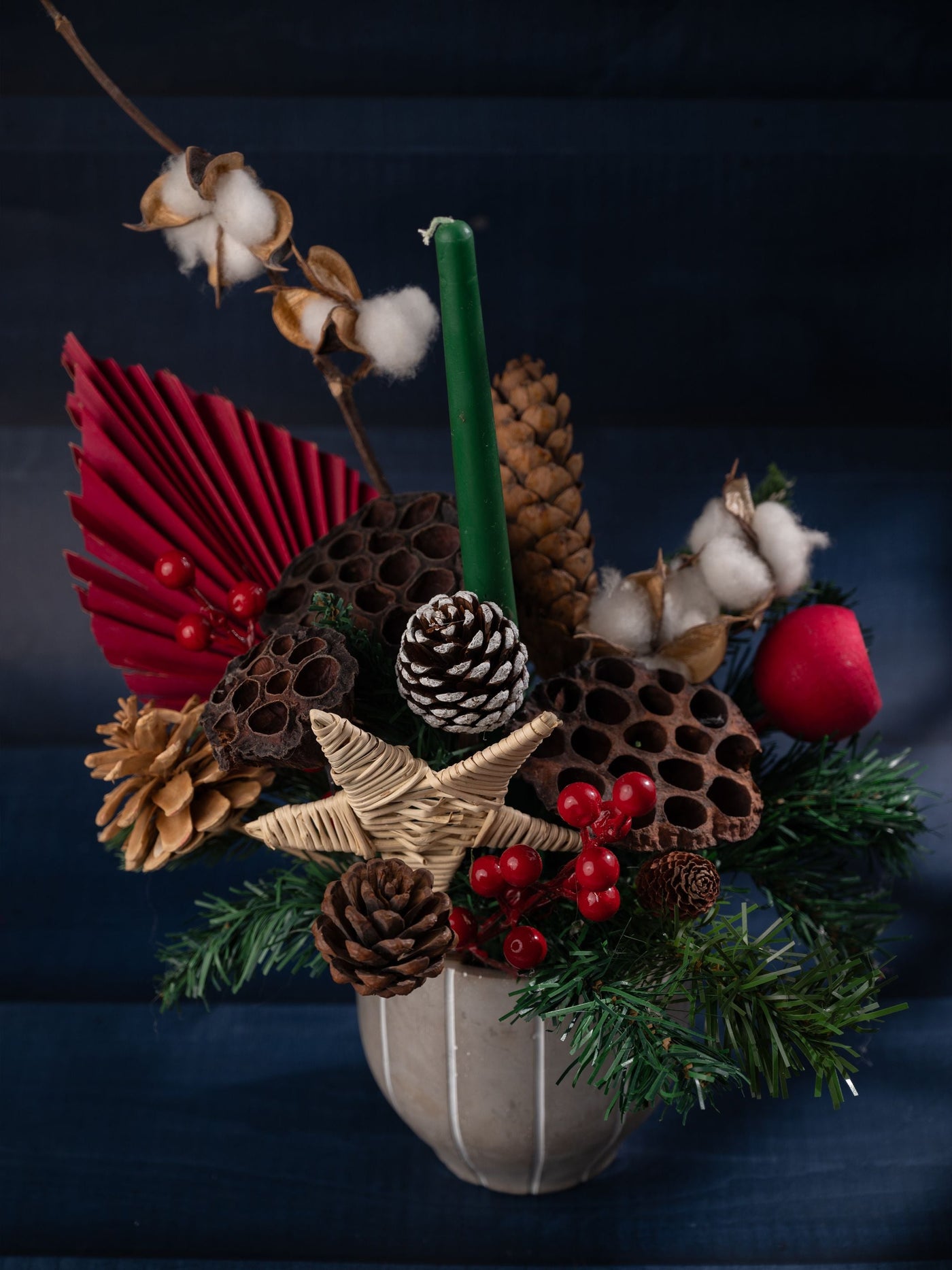 Dryflowers Christmas Decor