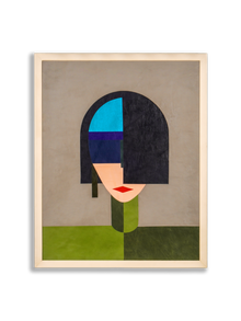 Patterned Persona Wall Frame