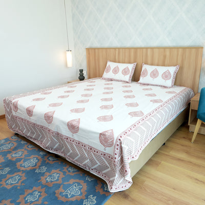 Anandbagh Handblock Bedsheet