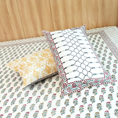 Anandbagh Handblock Bedsheet