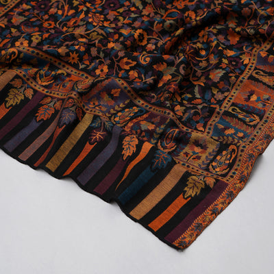 Kani Work Fine Wool-Stole