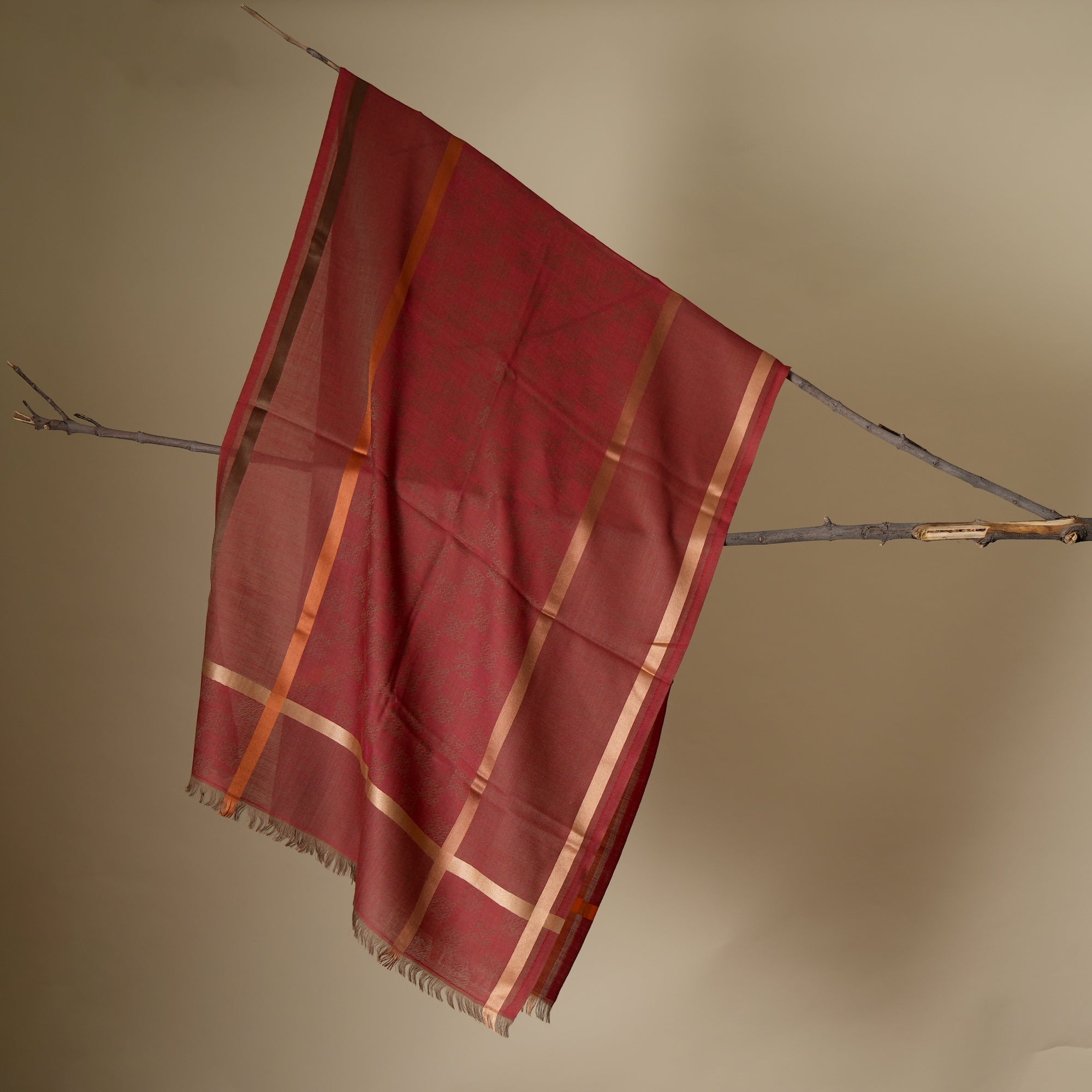 The Classic Wool Silk Stole