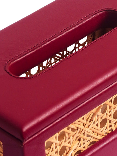 Rattan Tissue Box