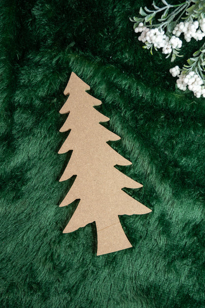 MDF Christmas Tree Cutout 2 (Large)
