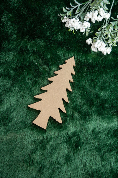 MDF Christmas Tree Cutout 2 (Small)