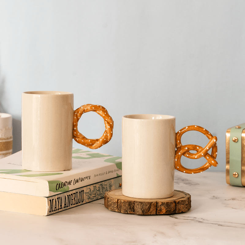 Pretzel & Bagel Mug Gift Set