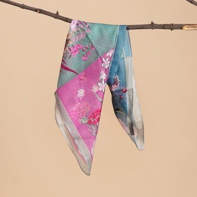 Blush Lagoon Modal Silk Scarf