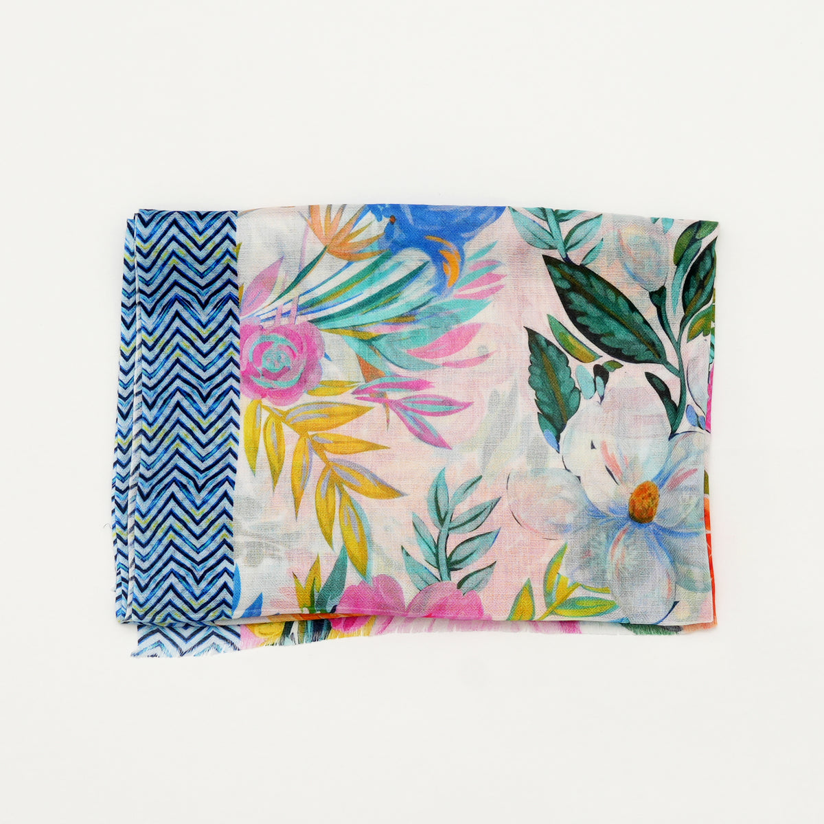 Petals In Color Bamboo Modal Stole