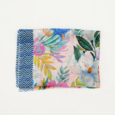 Petals In Color Bamboo Modal Stole