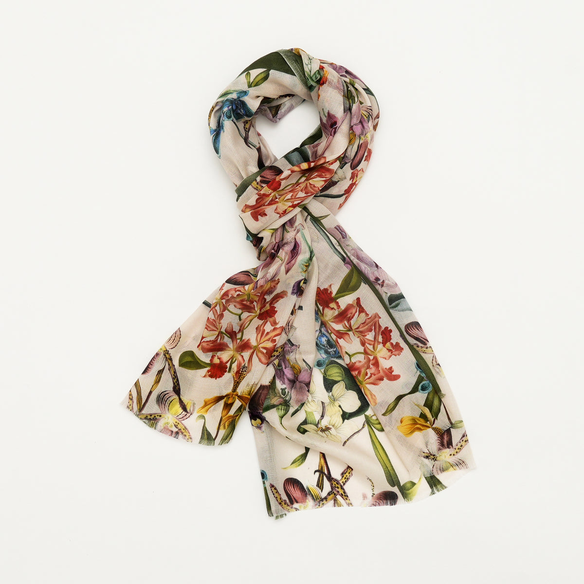 Botanical Whispers Bamboo Modal Stole