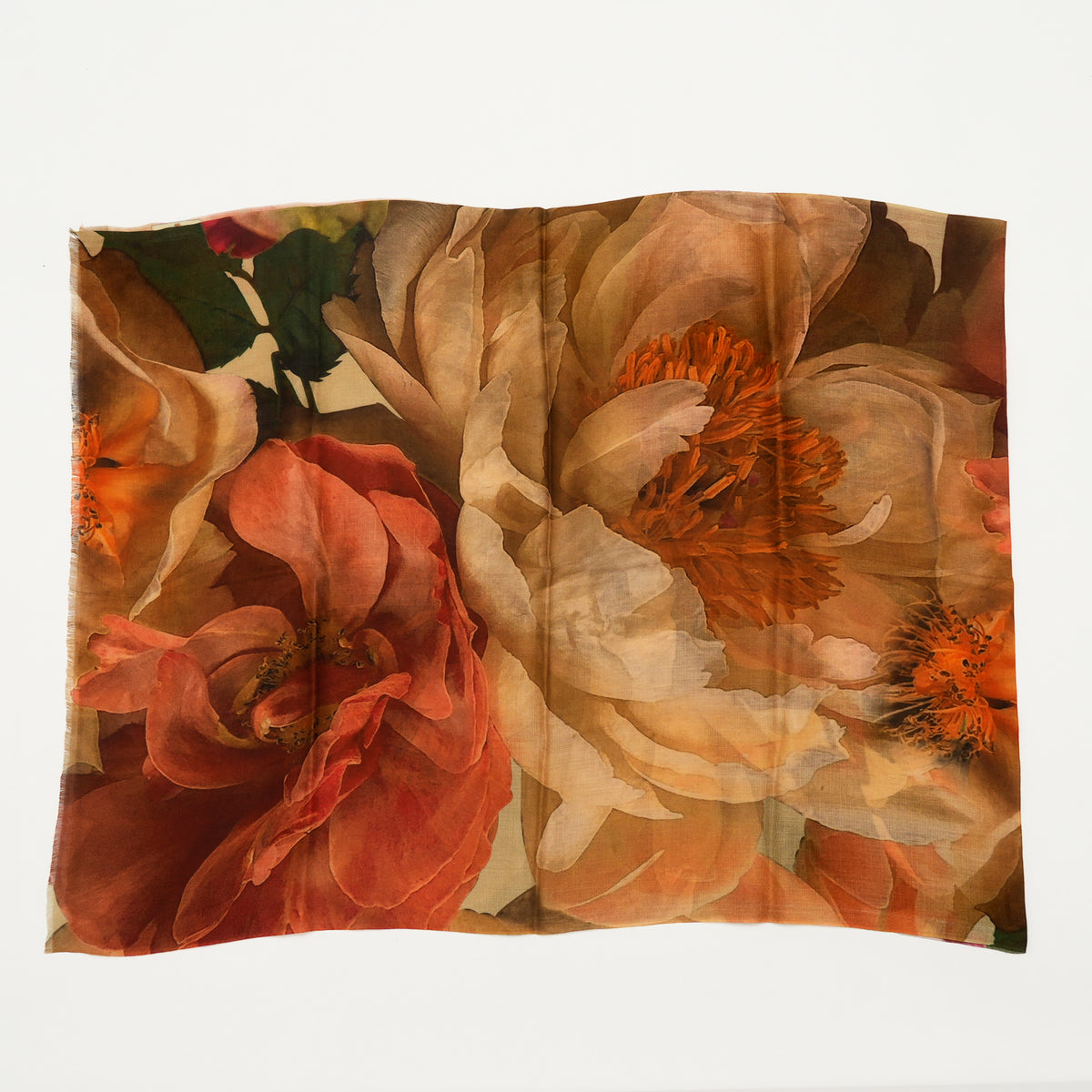 Floral Whispers Bamboo Modal Stole