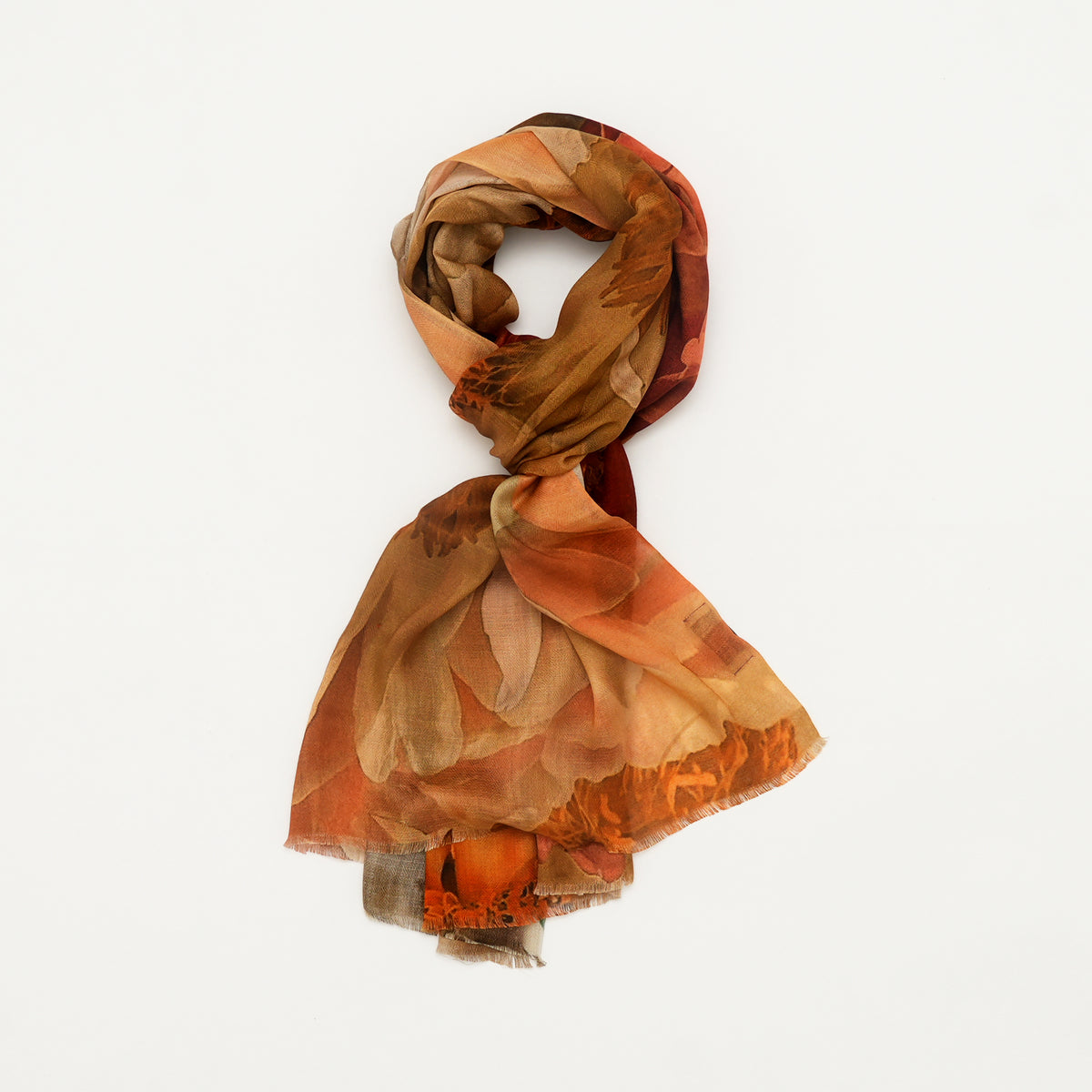 Floral Whispers Bamboo Modal Stole