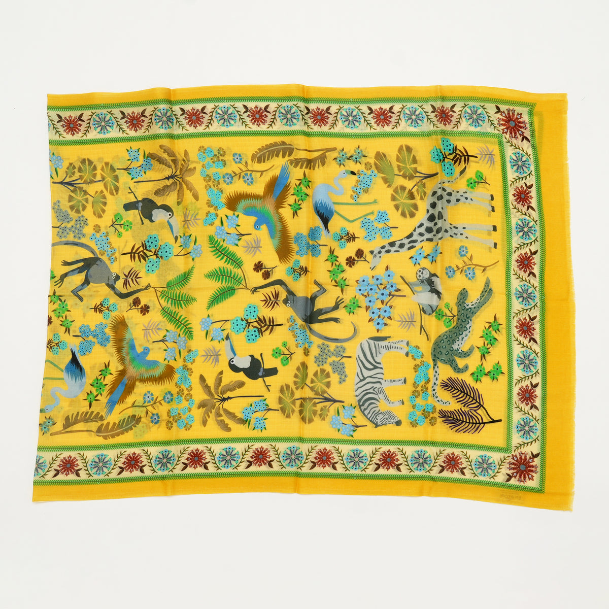 Safari Bloom Bamboo Modal Stole