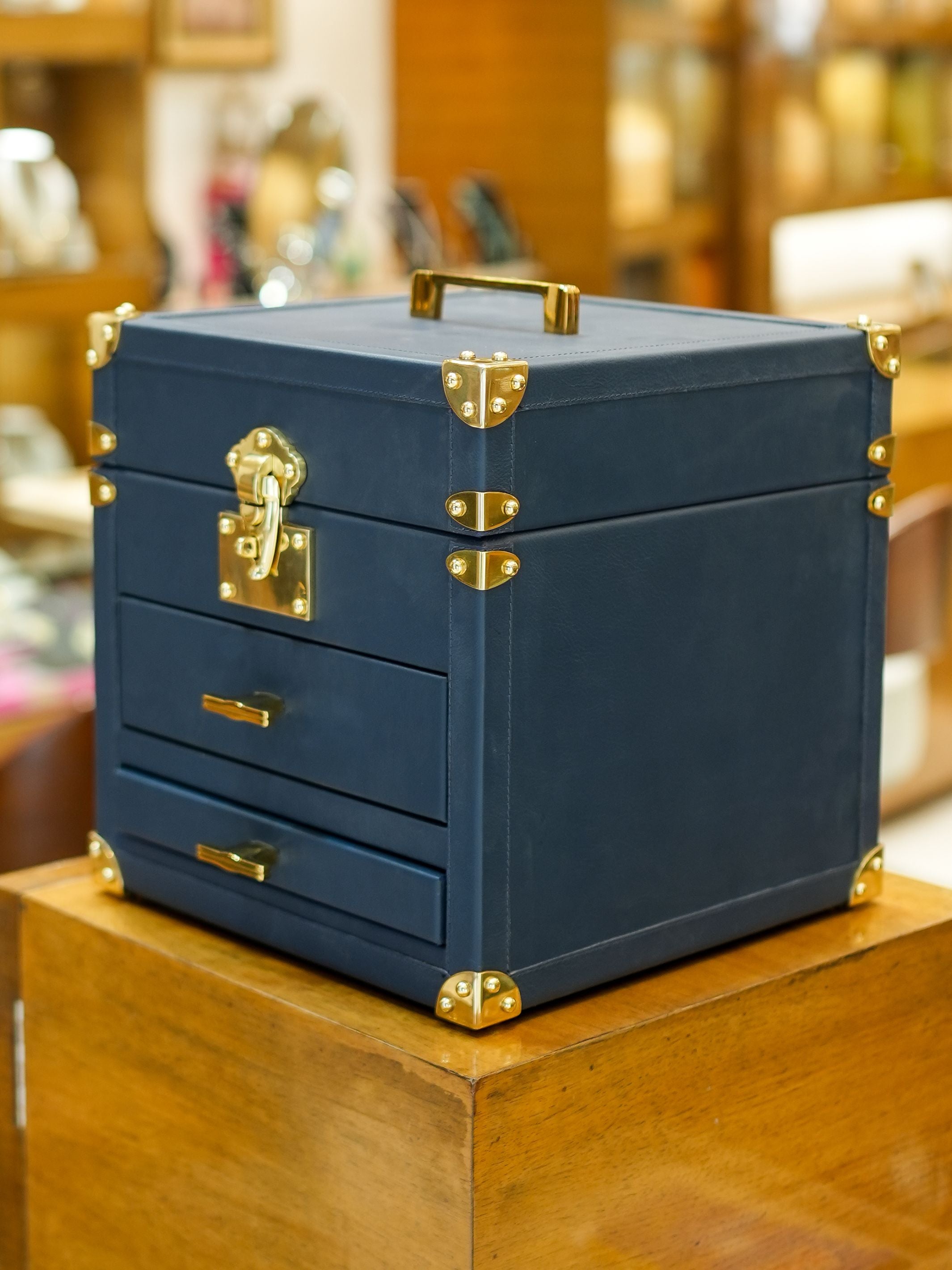 Leather Jewellery Box