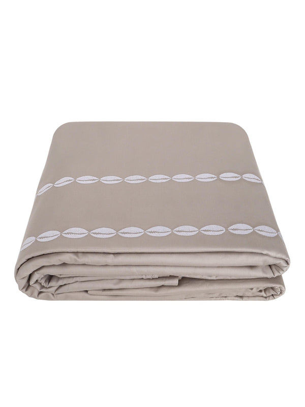 100% Cotton Duvet Cover - Sea Shell
