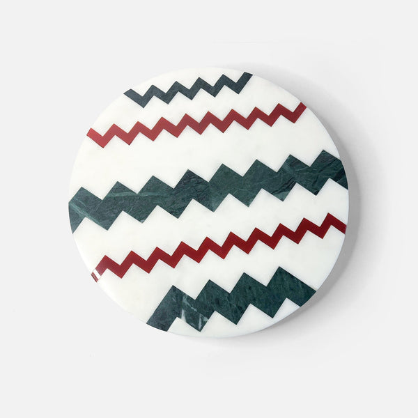 Limited edition Capri - Marble Inlay Lazy Susan