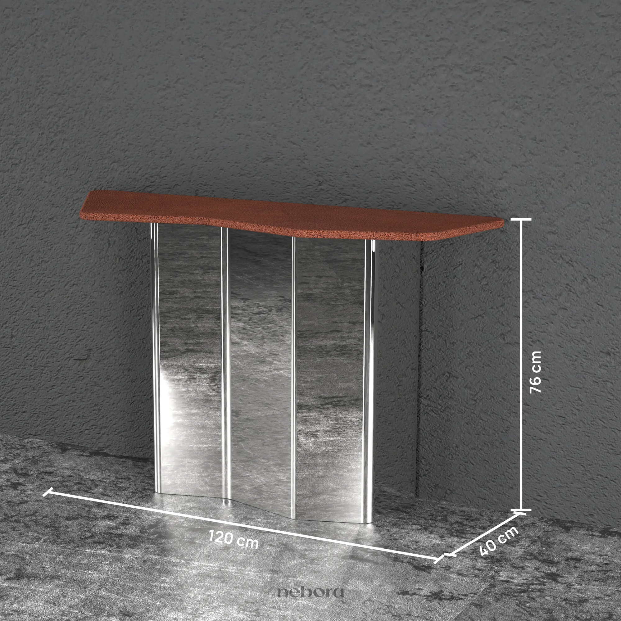 Fluted Console