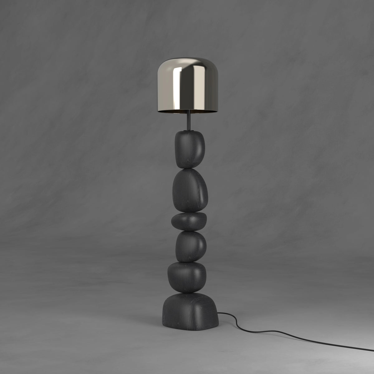 Cairn Floor Lamp Black