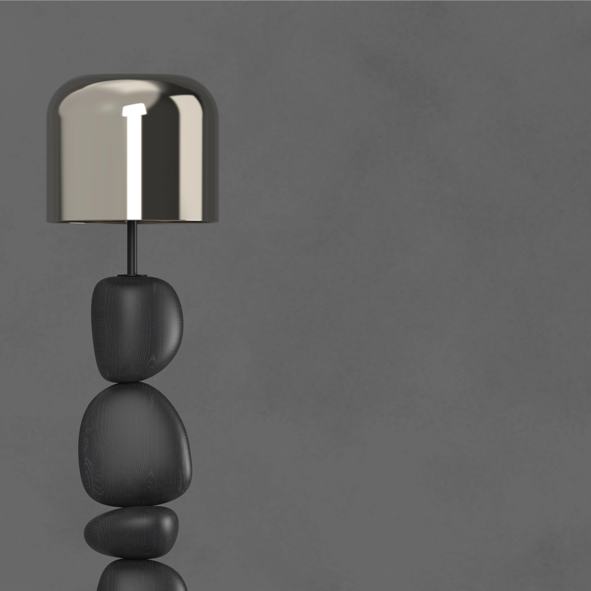 Cairn Floor Lamp Black
