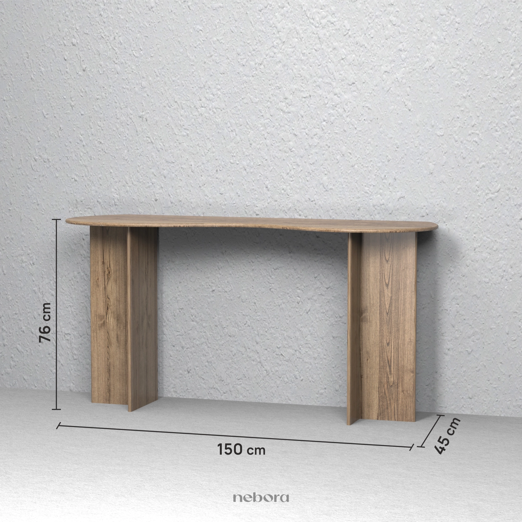 Keystone Wooden Console