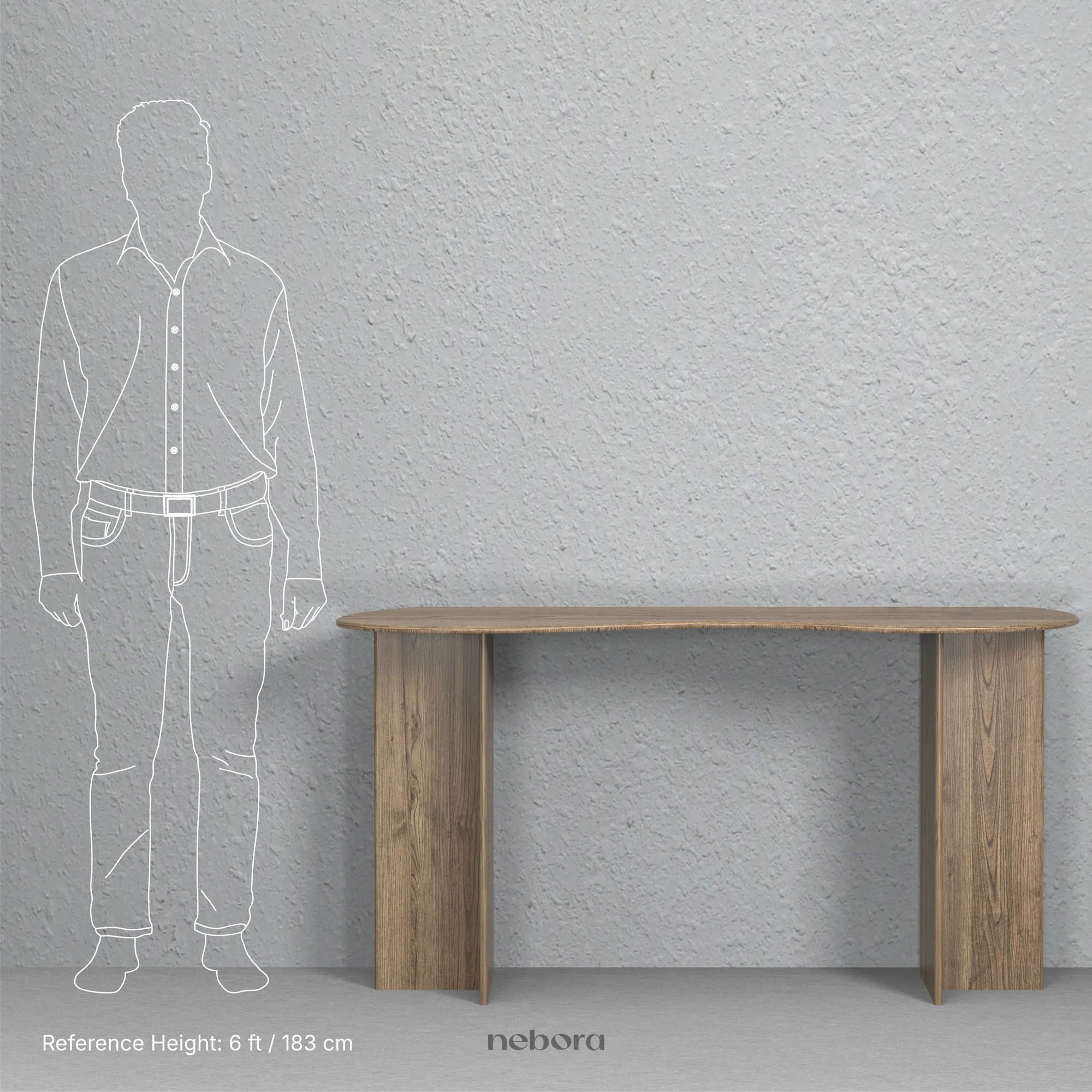 Keystone Wooden Console