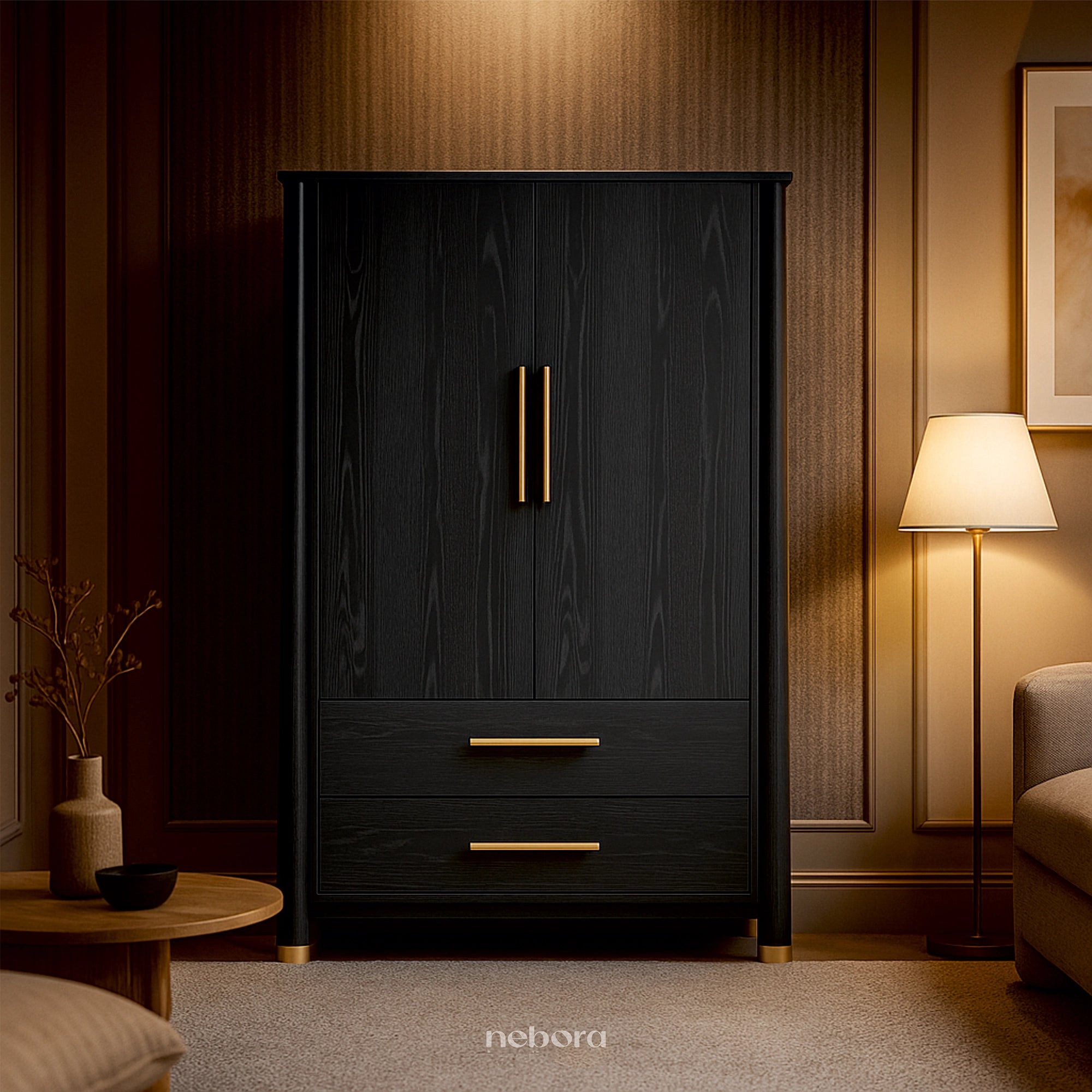 Noir Curator Cabinet