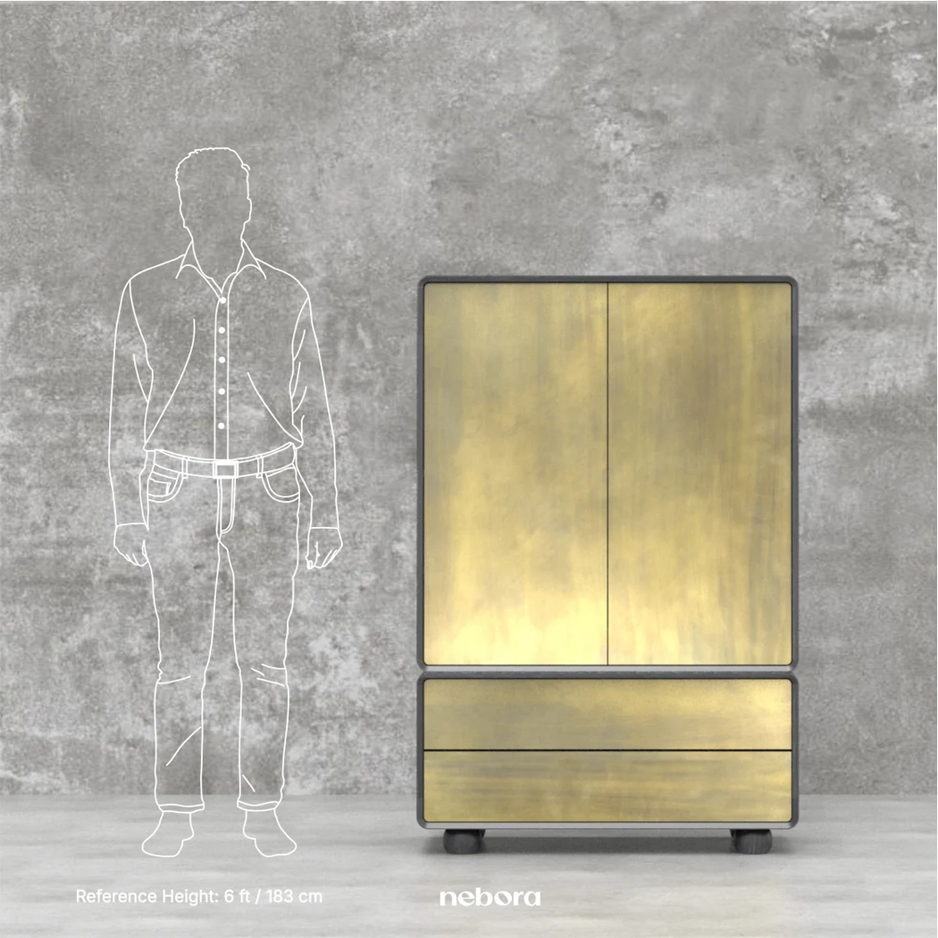 Bron Storage Chest Console
