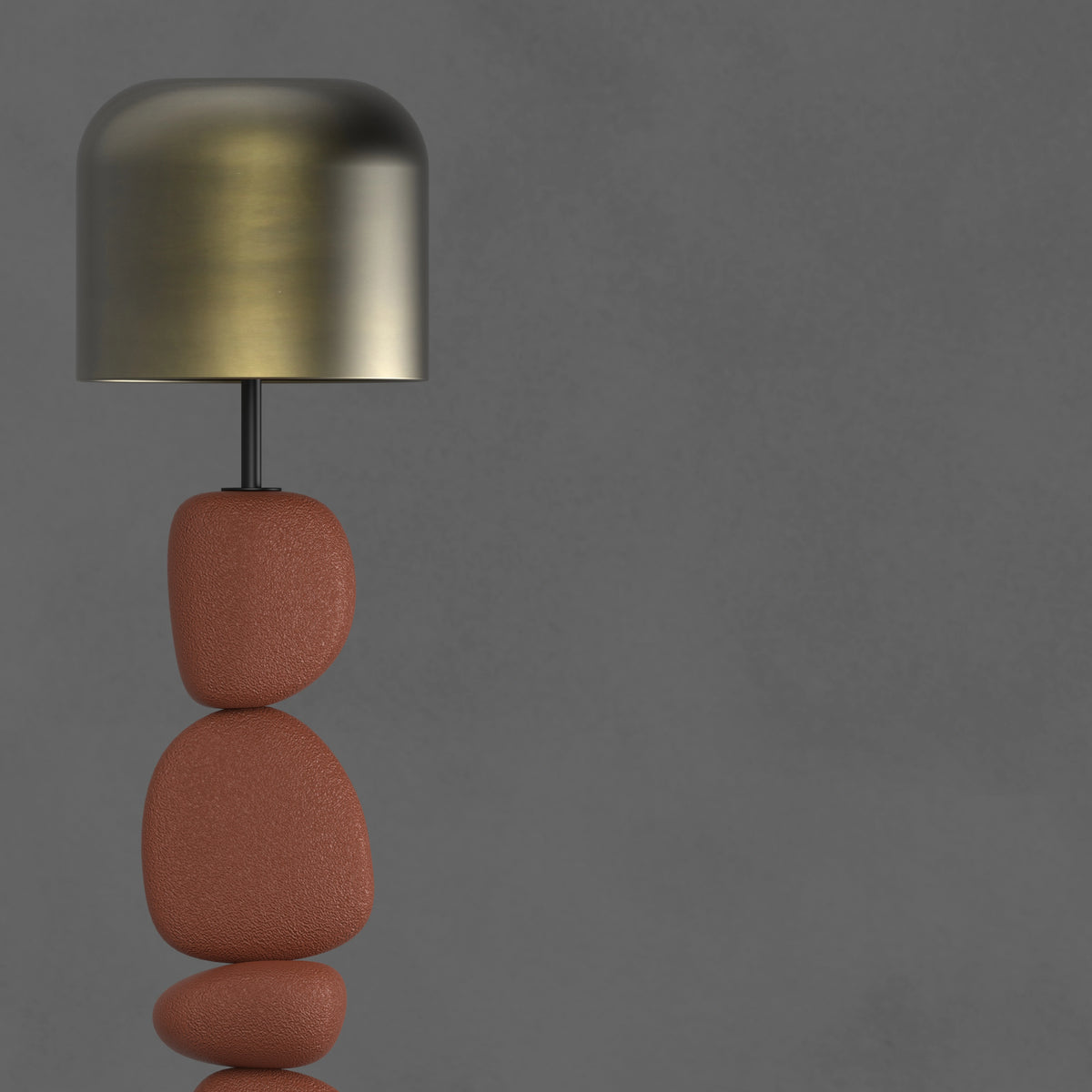 Cairn Floor Lamp Terracotta