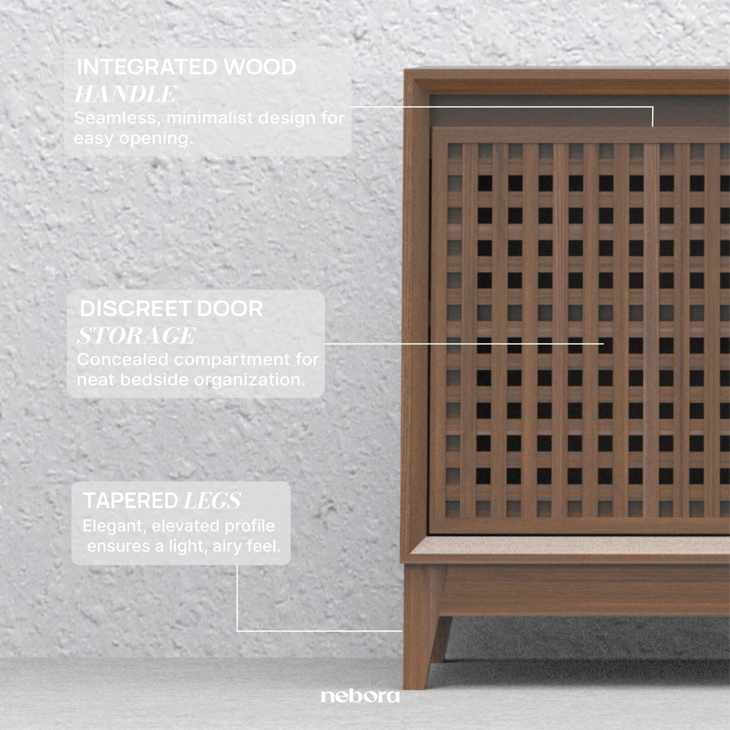 Lattice Nightstand
