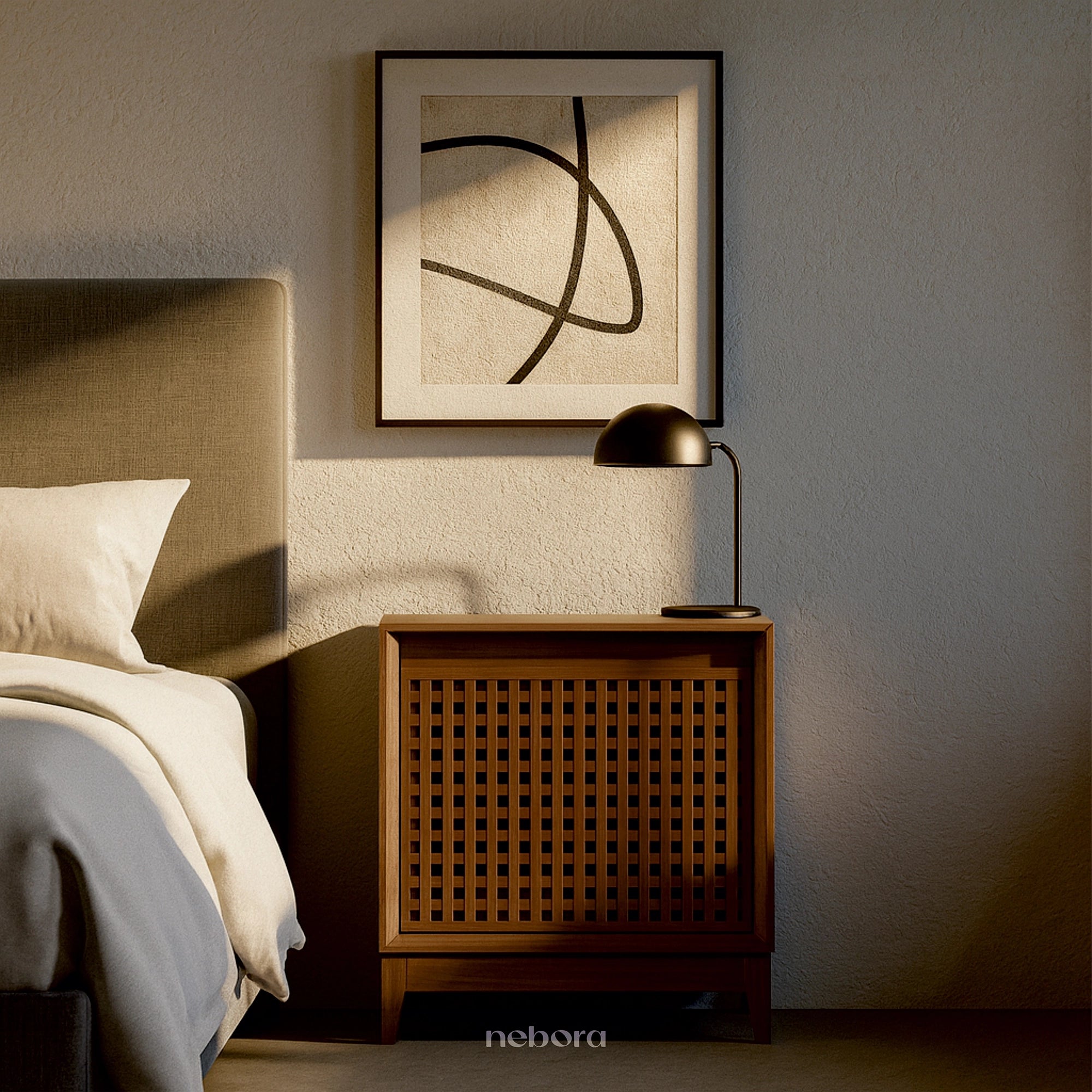 Lattice Nightstand