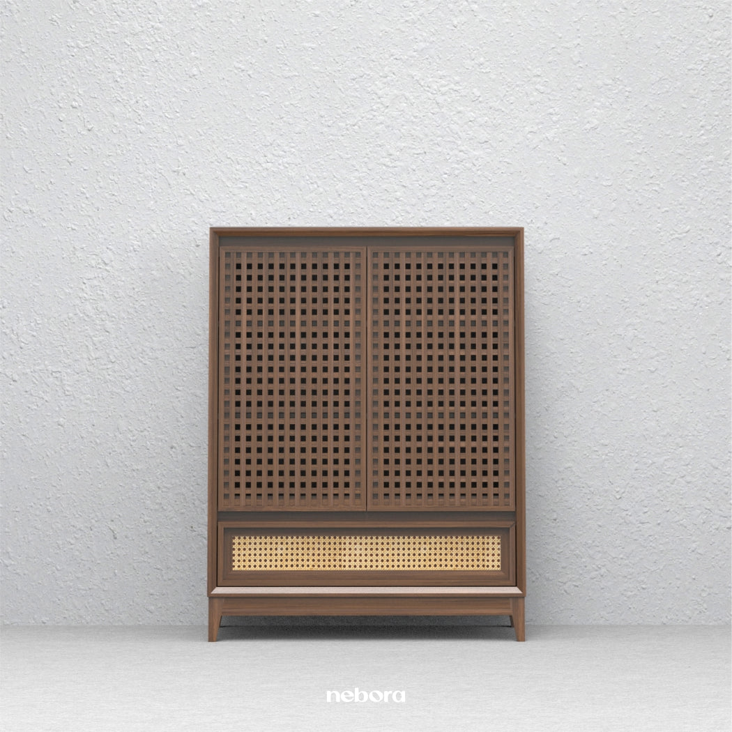 Lattice Chest Console