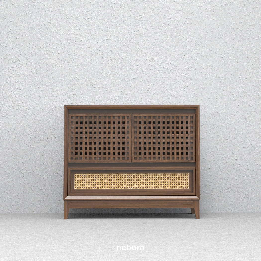 Lattice Small Chest Console