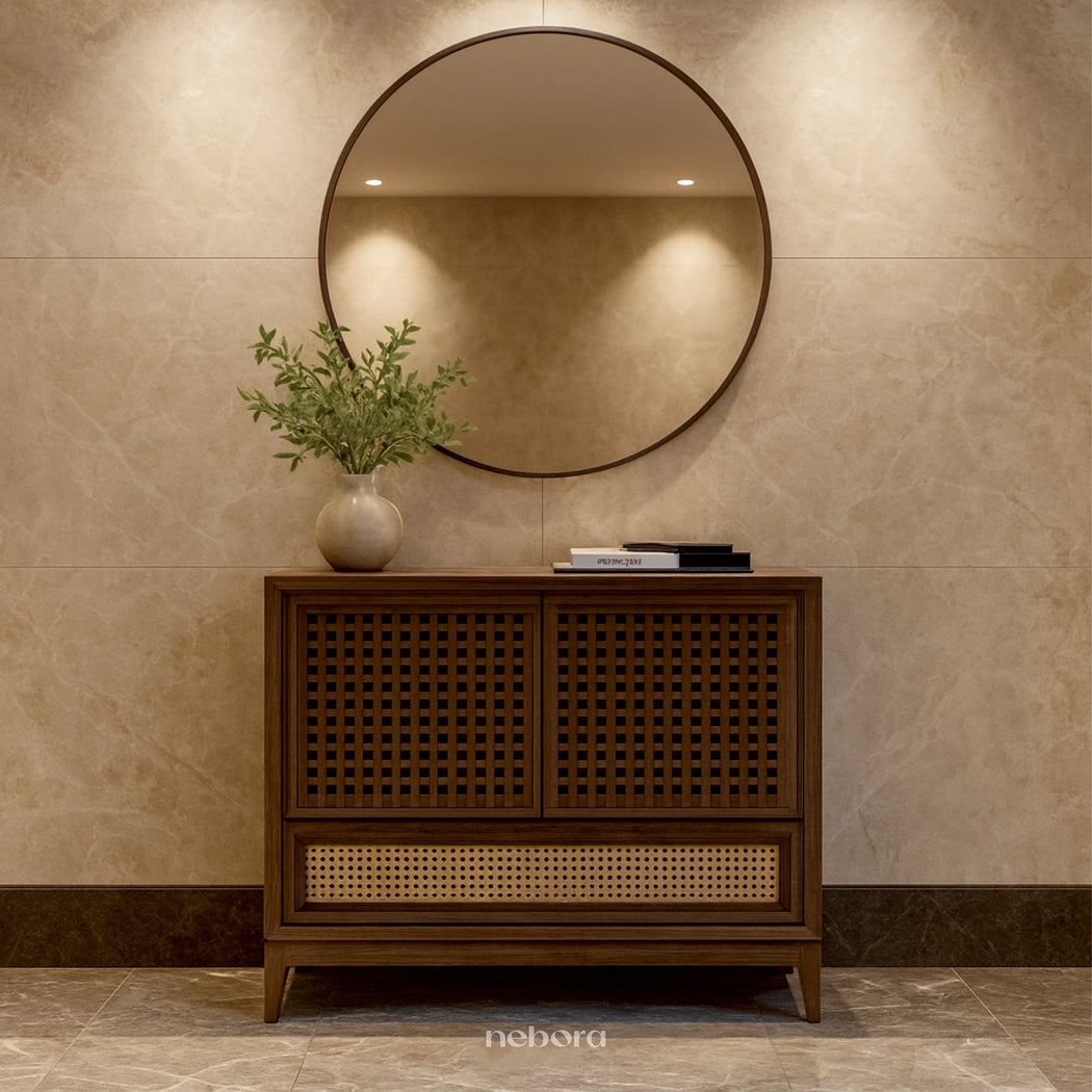 Lattice Small Chest Console