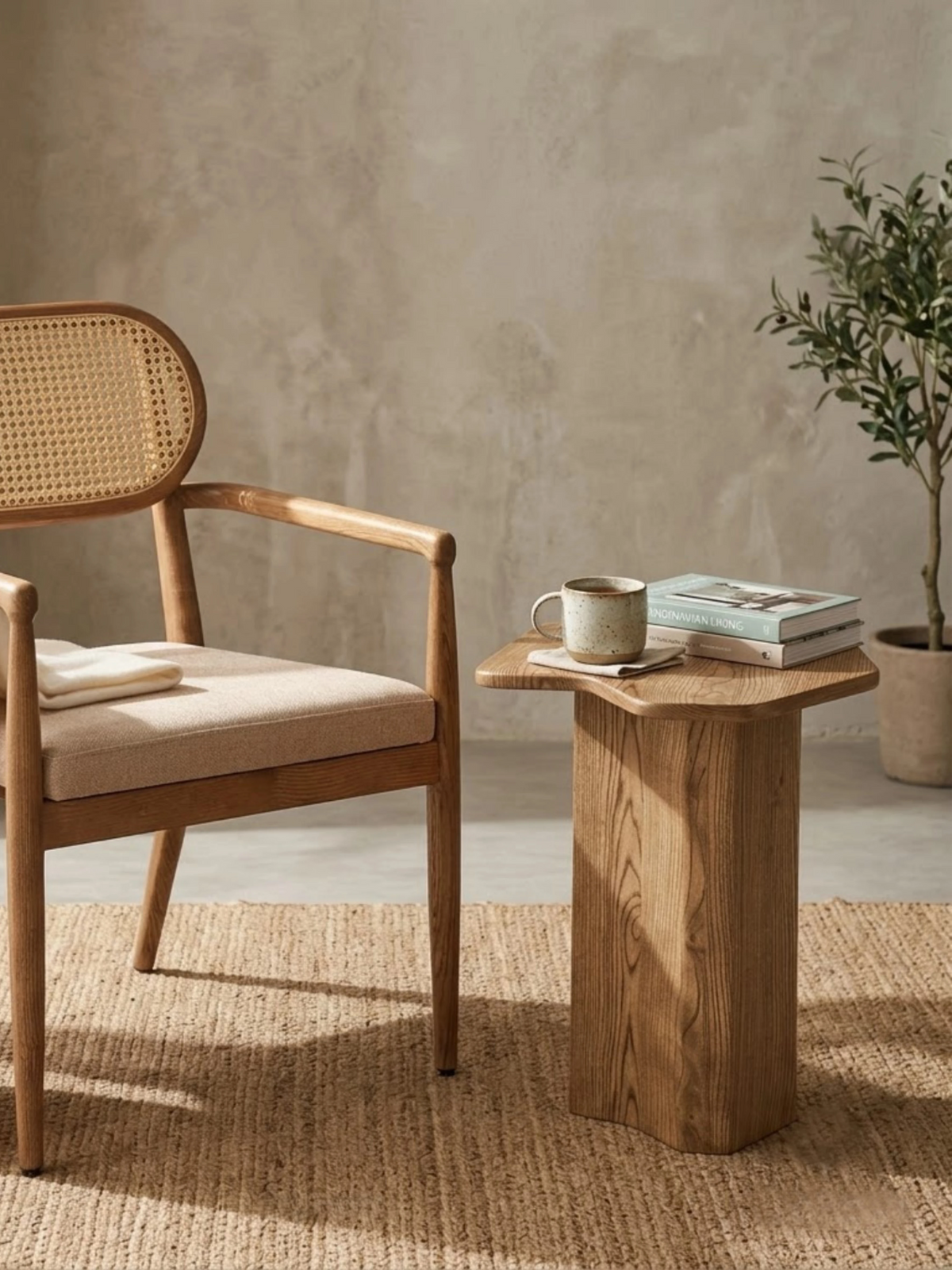 Stela Side Table Wood