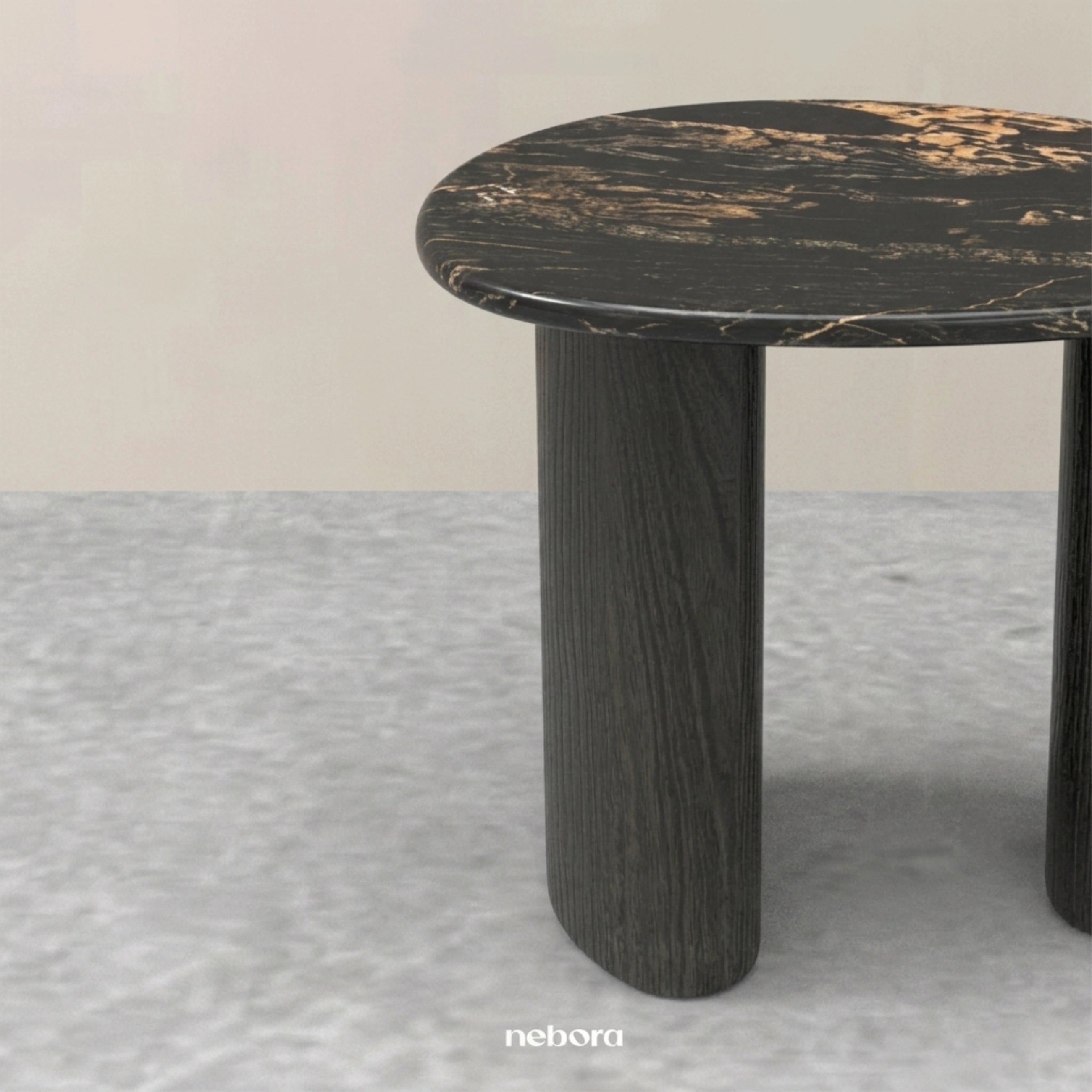 Stonel Side Table Noir