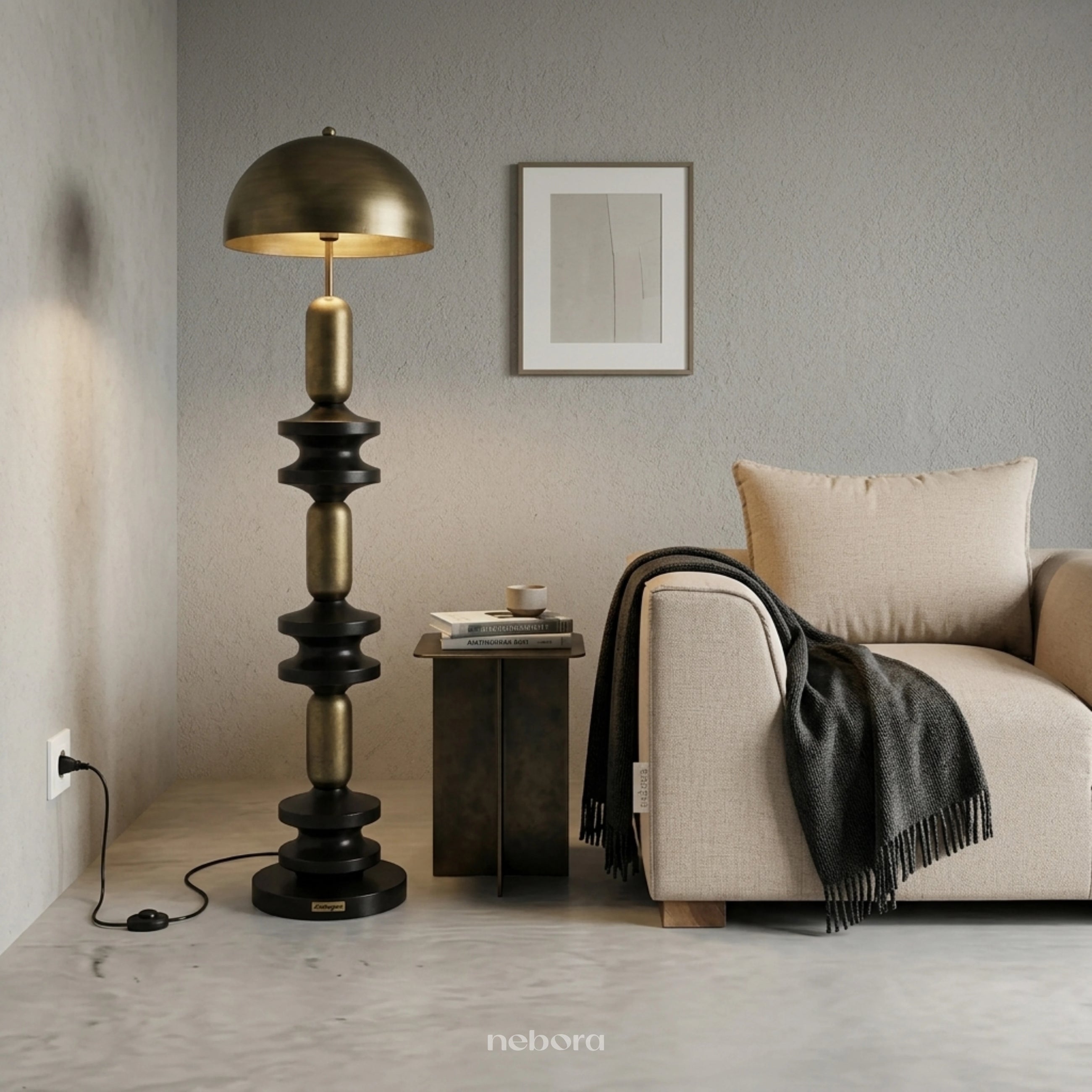 Totem Sculptural Floor Lamp - Product Image 