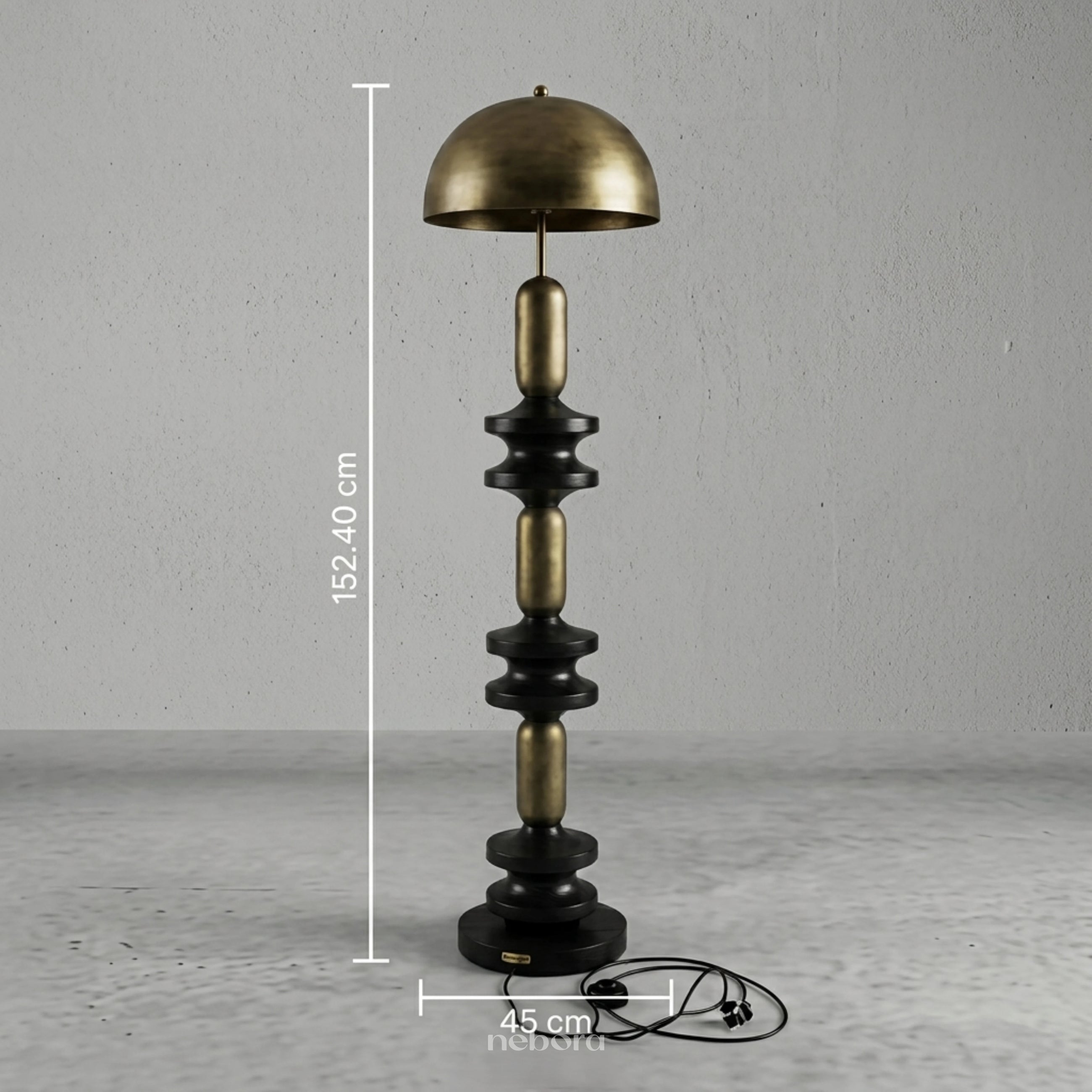 Totem Sculptural Floor Lamp