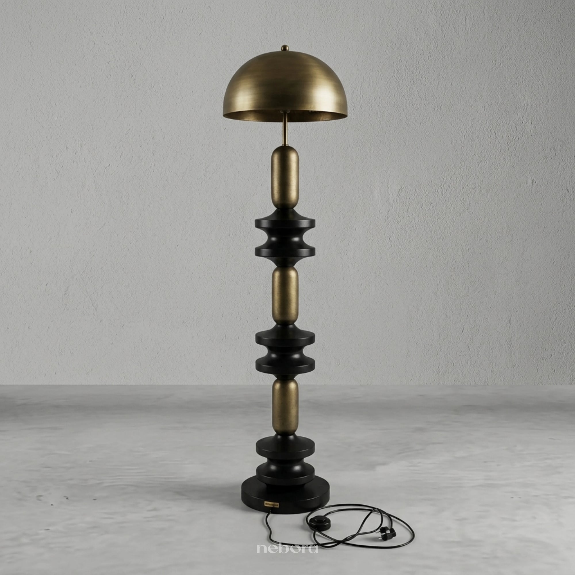 Totem Sculptural Floor Lamp