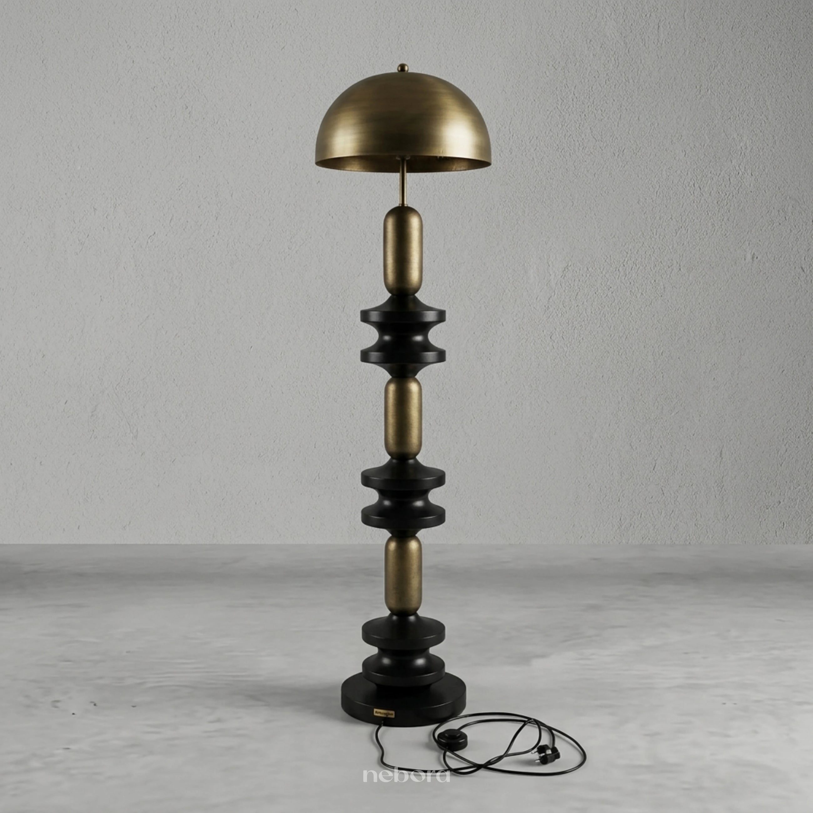 Totem Sculptural Floor Lamp