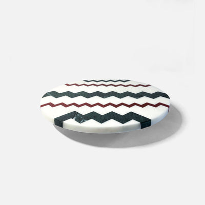 Limited edition Capri - Marble Inlay Lazy Susan