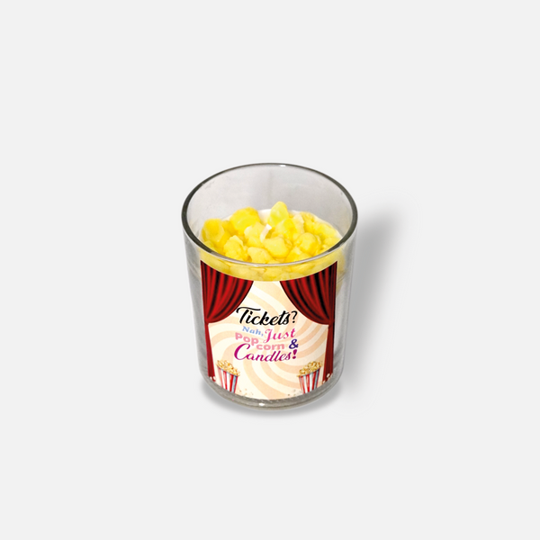 Popcorn Candle – The Perfect Flick Companion 🍿✨