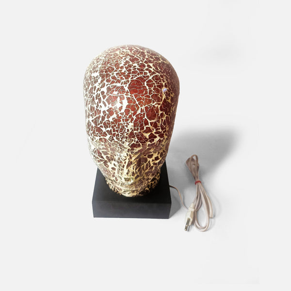 Luminera Red - Handmade Mosaic Lamp
