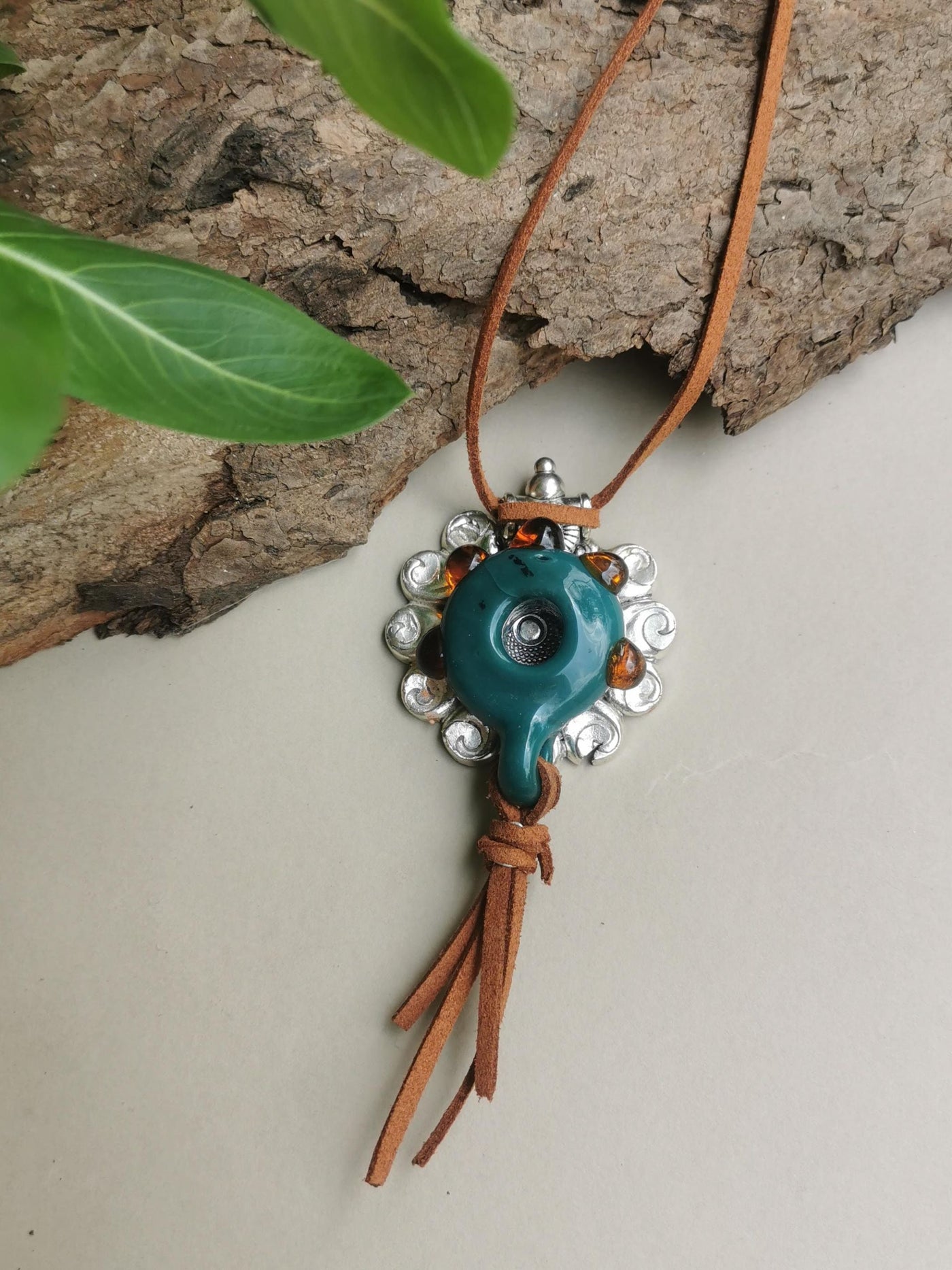 Earth Series Necklace - Forest Jewel