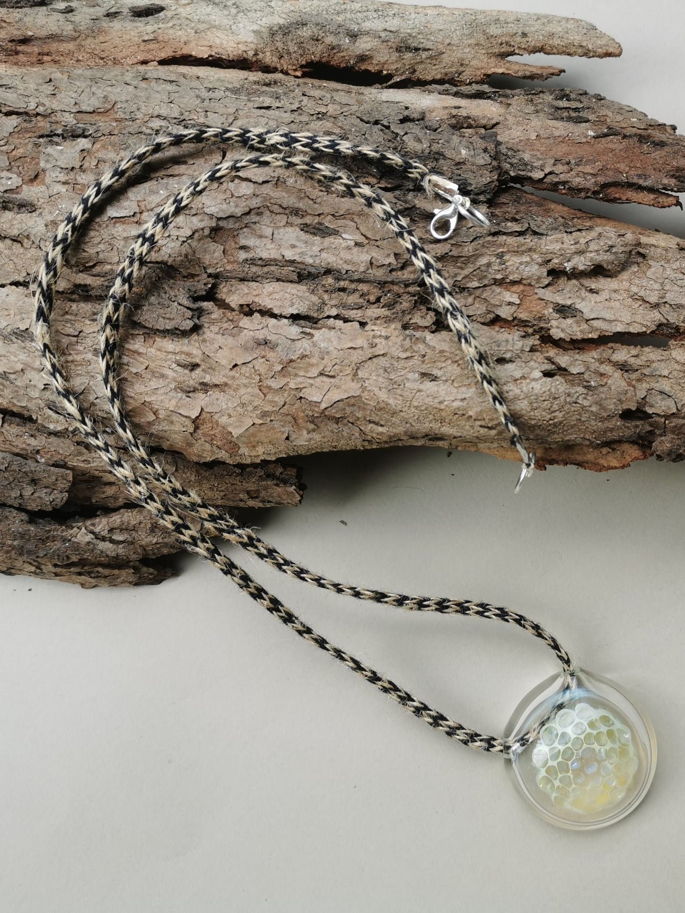 Earth Series Necklace - Misty Pearl