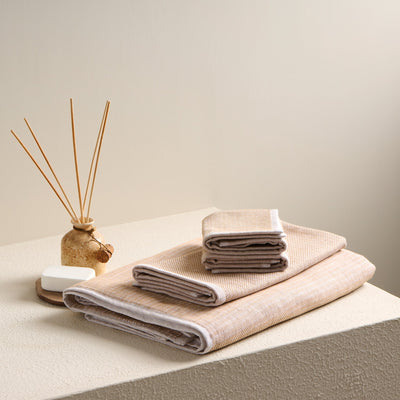 Earth Stucco - Cotton Bamboo | Hammam Terry Towels Set