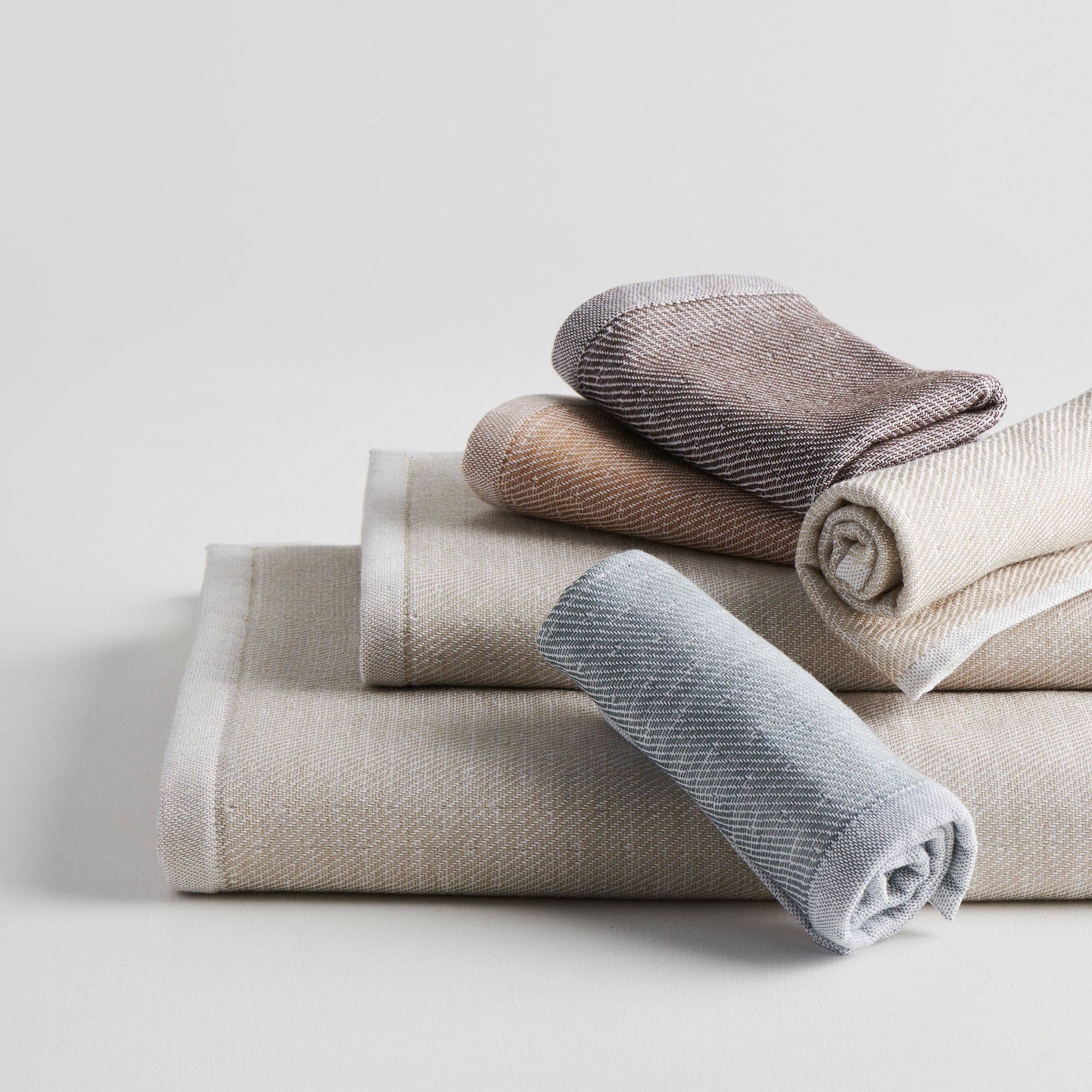 Earth Stucco - Cotton Bamboo | Hammam Terry Towels Set