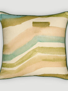 Flow Eucalyptus Velvet Cushion Cover