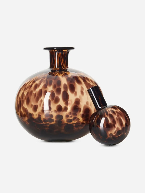 Egyptian Round Vase With Lid